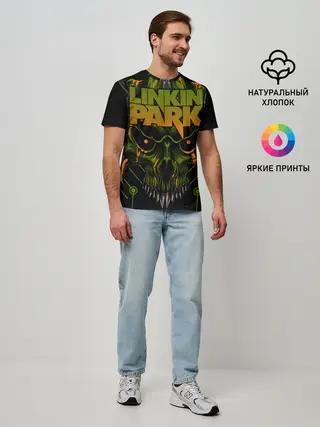 Мужская базовая футболка / Linkin Park