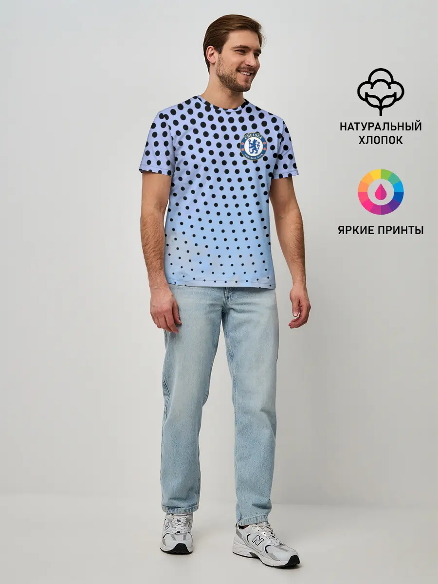 Мужская базовая футболка / Челси