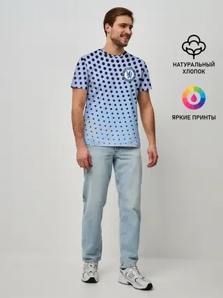 Мужская базовая футболка / Челси