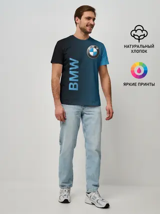 Мужская базовая футболка / BMW