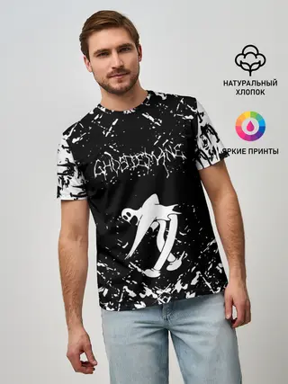 Мужская базовая футболка / GHOSTEMANE BLACK FOREST.