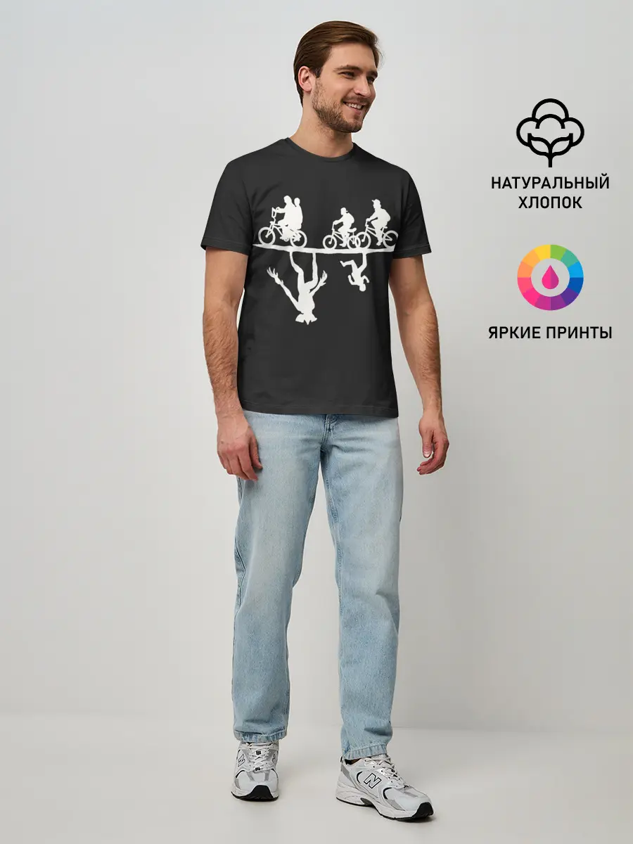 Мужская базовая футболка / Очень Странные Дела
