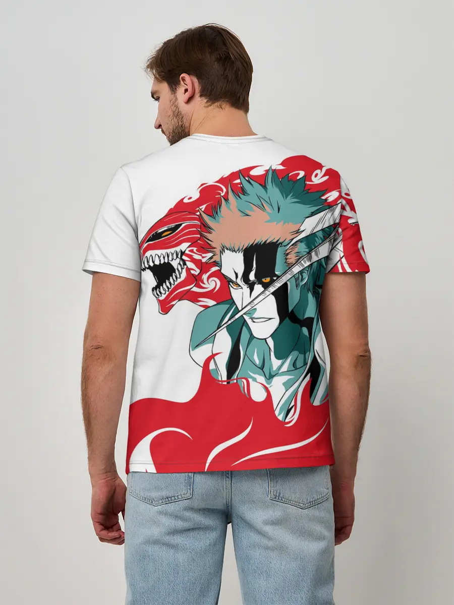 Мужская базовая футболка / ИЧИГО ДЕМОН | BLEACH | БЛИЧ