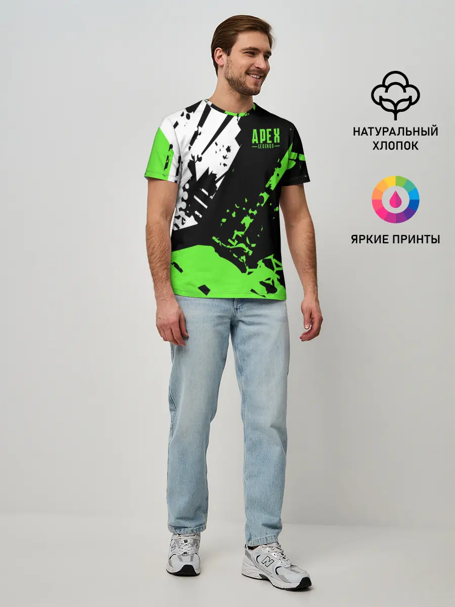 Мужская базовая футболка / Apex Legends