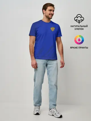Мужская базовая футболка / RUSSIA SPORT