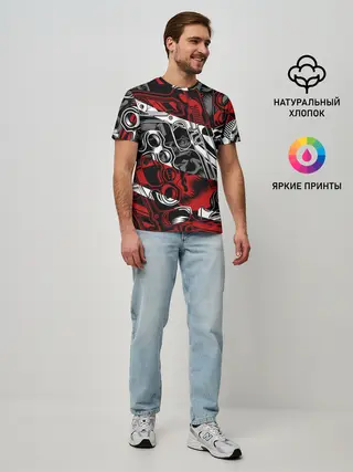 Мужская базовая футболка / Оружейный барон