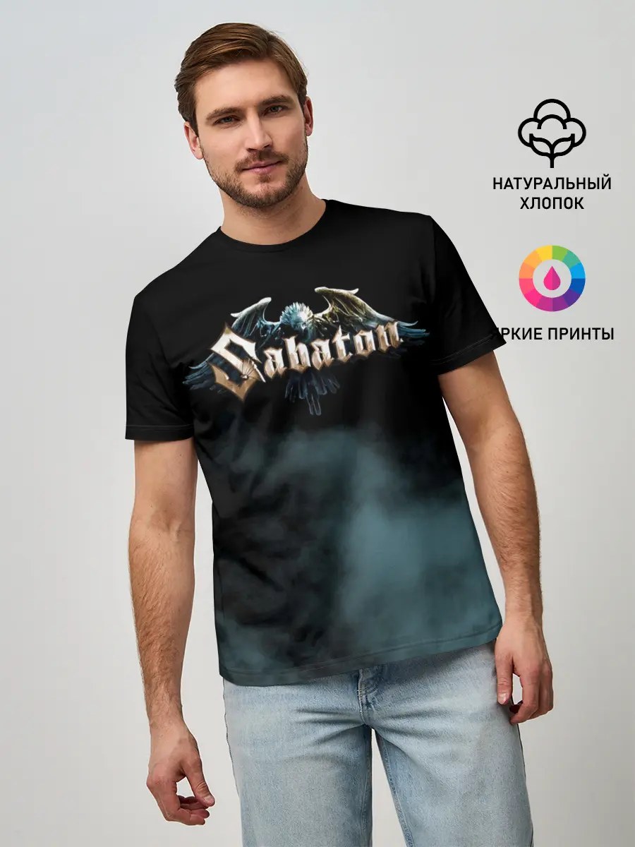 Мужская базовая футболка / Sabaton