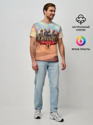Мужская базовая футболка / Divinity