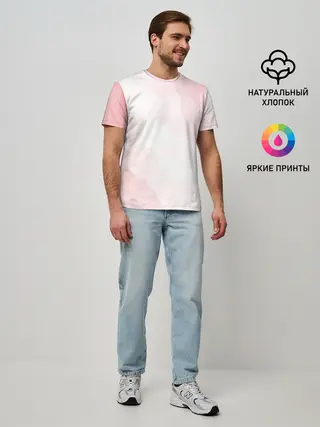 Мужская базовая футболка / Пикси кристаллы