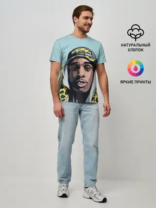Мужская базовая футболка / ASAP Rocky