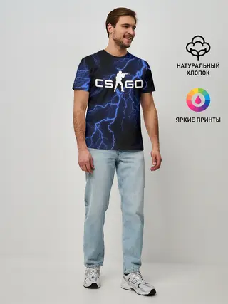 Мужская базовая футболка / COUNTER STRIKE