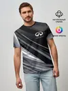 Мужская базовая футболка / Infiniti