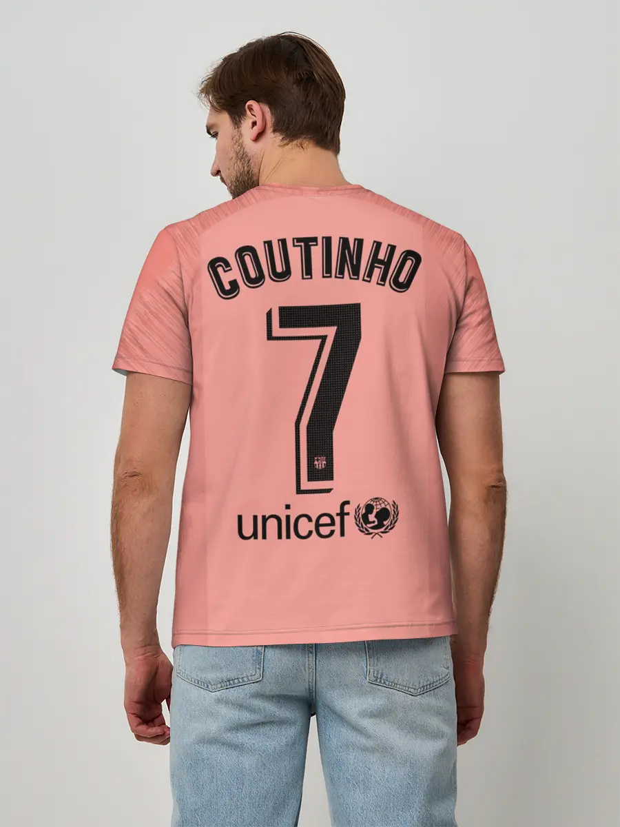 Мужская базовая футболка / Coutinho alternative 18-19