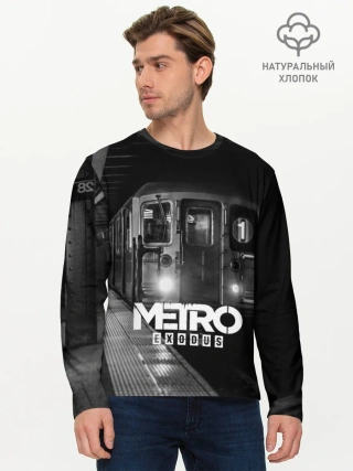 Мужской лонгслив базовый / METRO