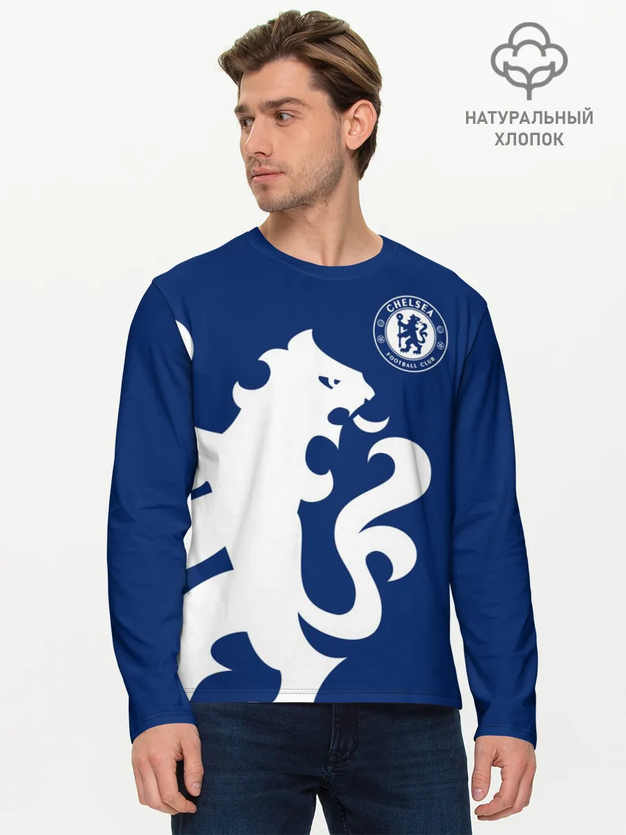 Мужской лонгслив базовый / Челси