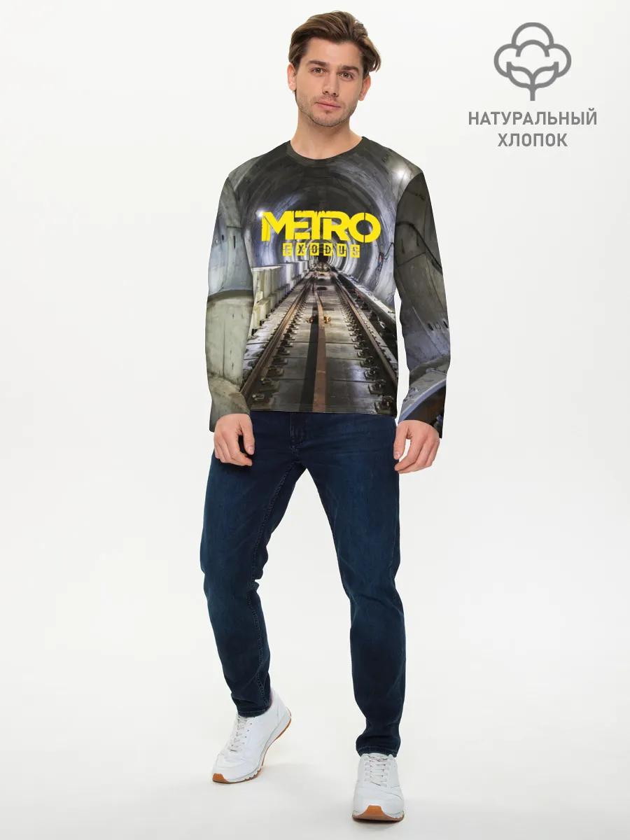 Мужской лонгслив базовый / METRO EXODUS