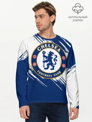 Мужской лонгслив базовый / Челси