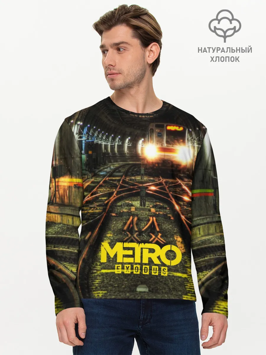 Мужской лонгслив базовый / METRO EXODUS
