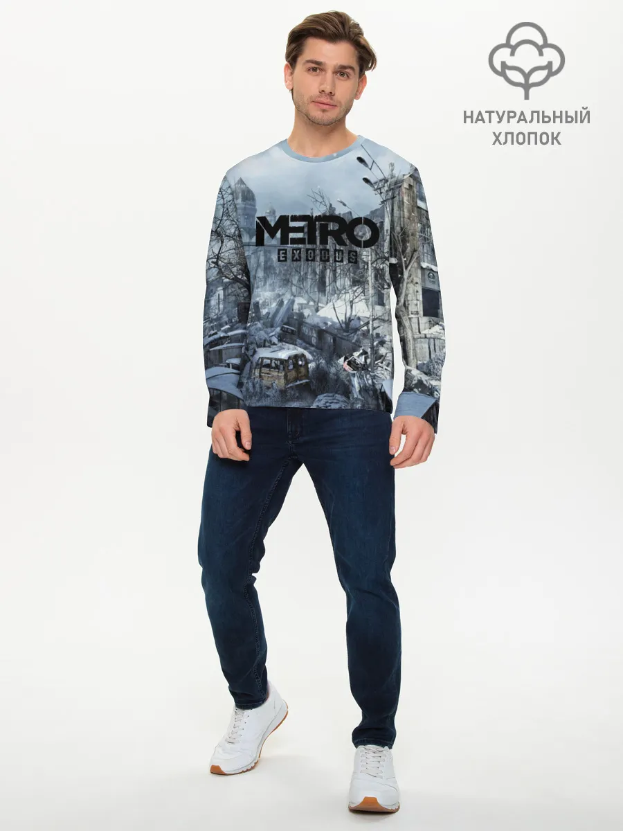 Мужской лонгслив базовый / METRO EXODUS