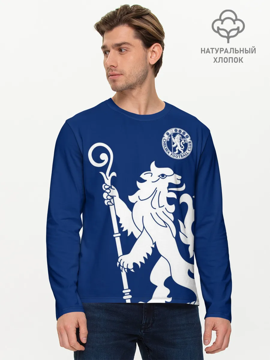 Мужской лонгслив базовый / Челси