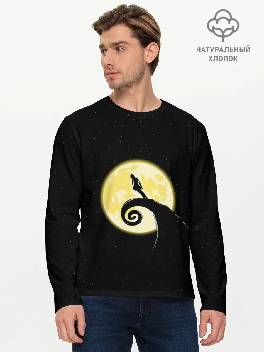 Мужской лонгслив базовый / Michael Jackson