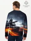 Мужской лонгслив базовый / BATTLEFIELD