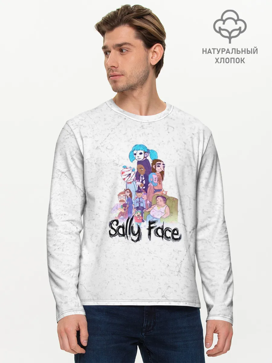 Мужской лонгслив базовый / Sally Face