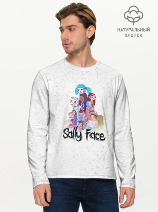 Мужской лонгслив базовый / Sally Face