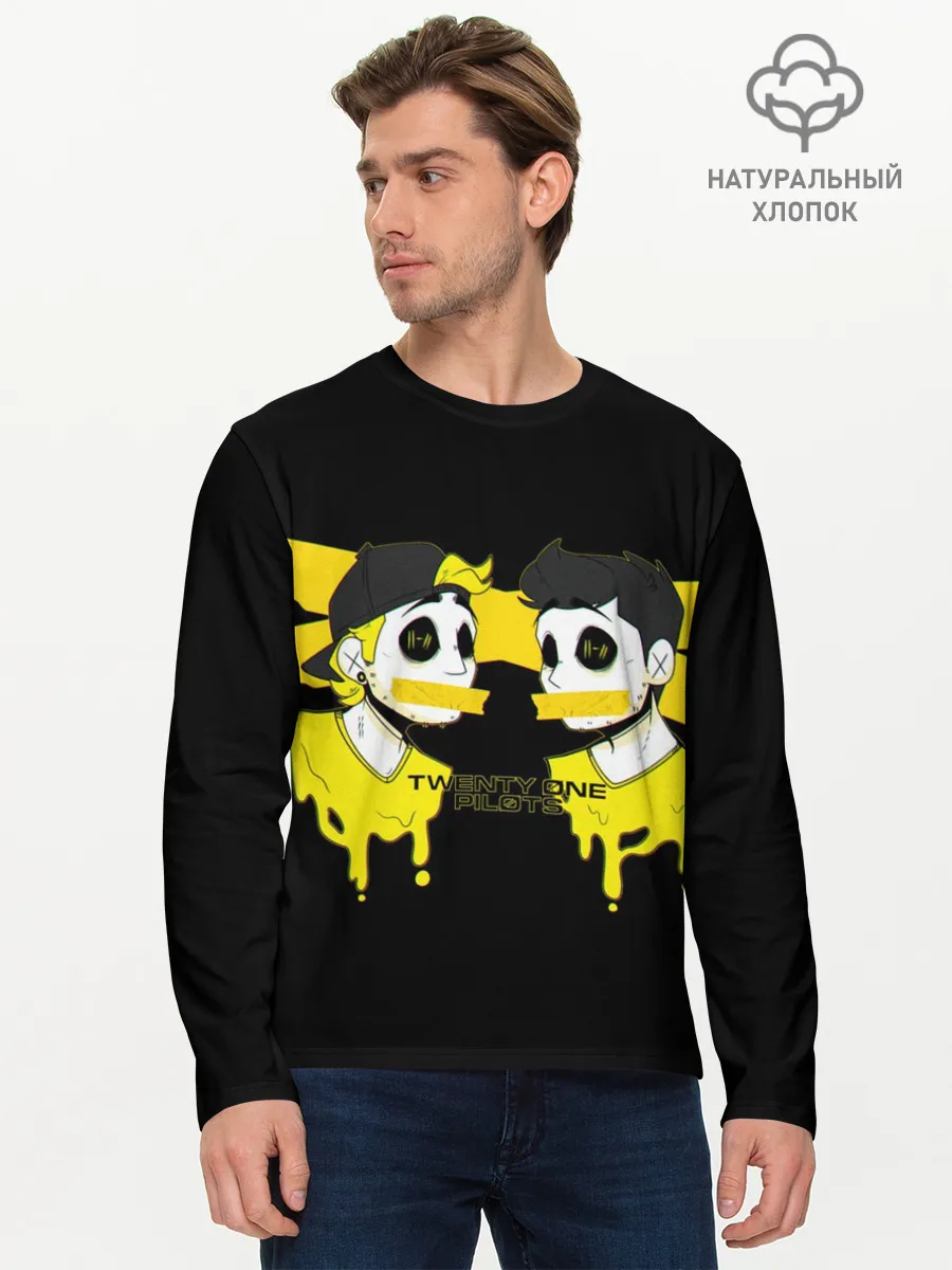 Мужской лонгслив базовый / Twenty One Pilots
