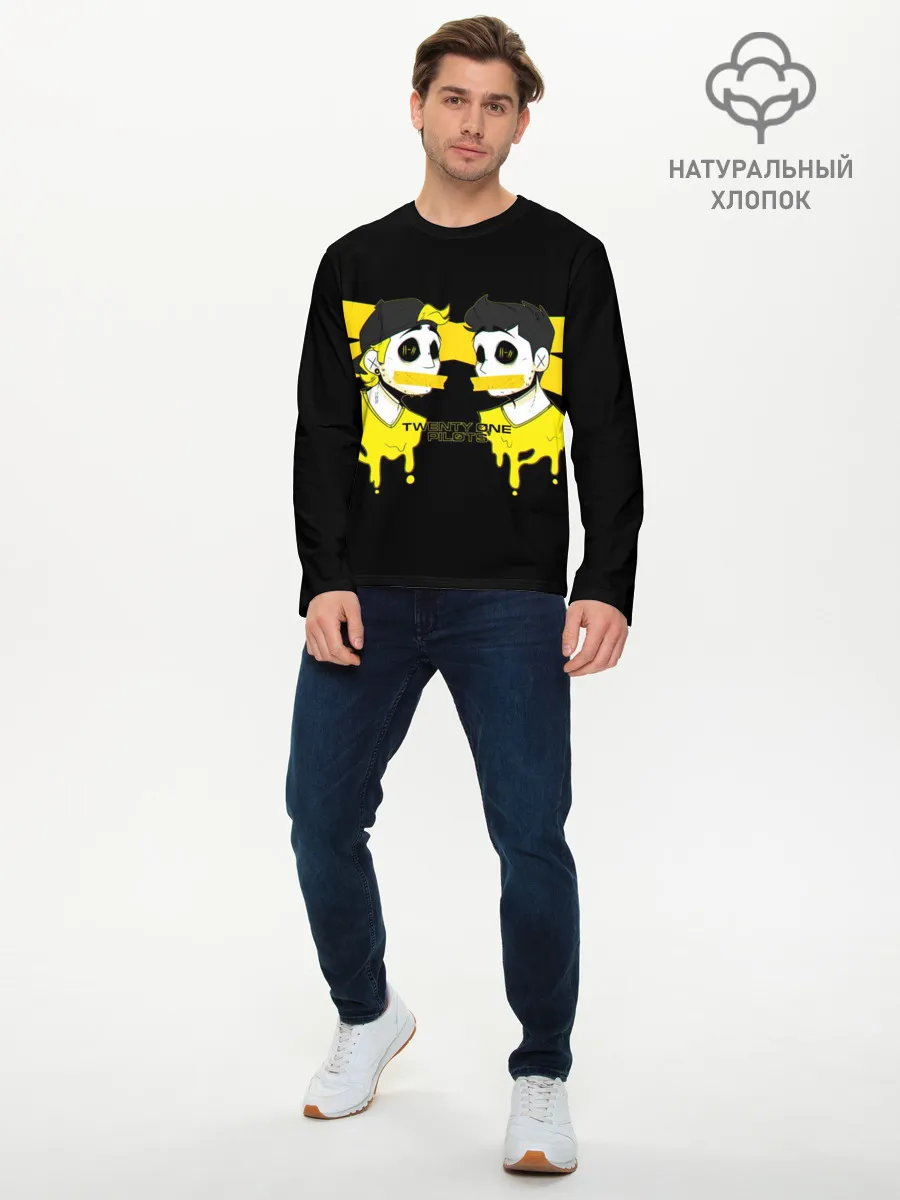 Мужской лонгслив базовый / Twenty One Pilots