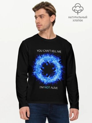 Мужской лонгслив базовый / Detroit Become Human