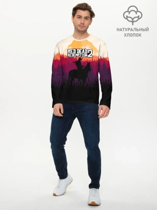 Мужской лонгслив базовый / Red Dead Redemption 2