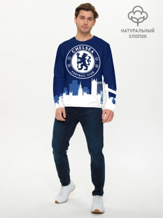 Мужской лонгслив базовый / Челси