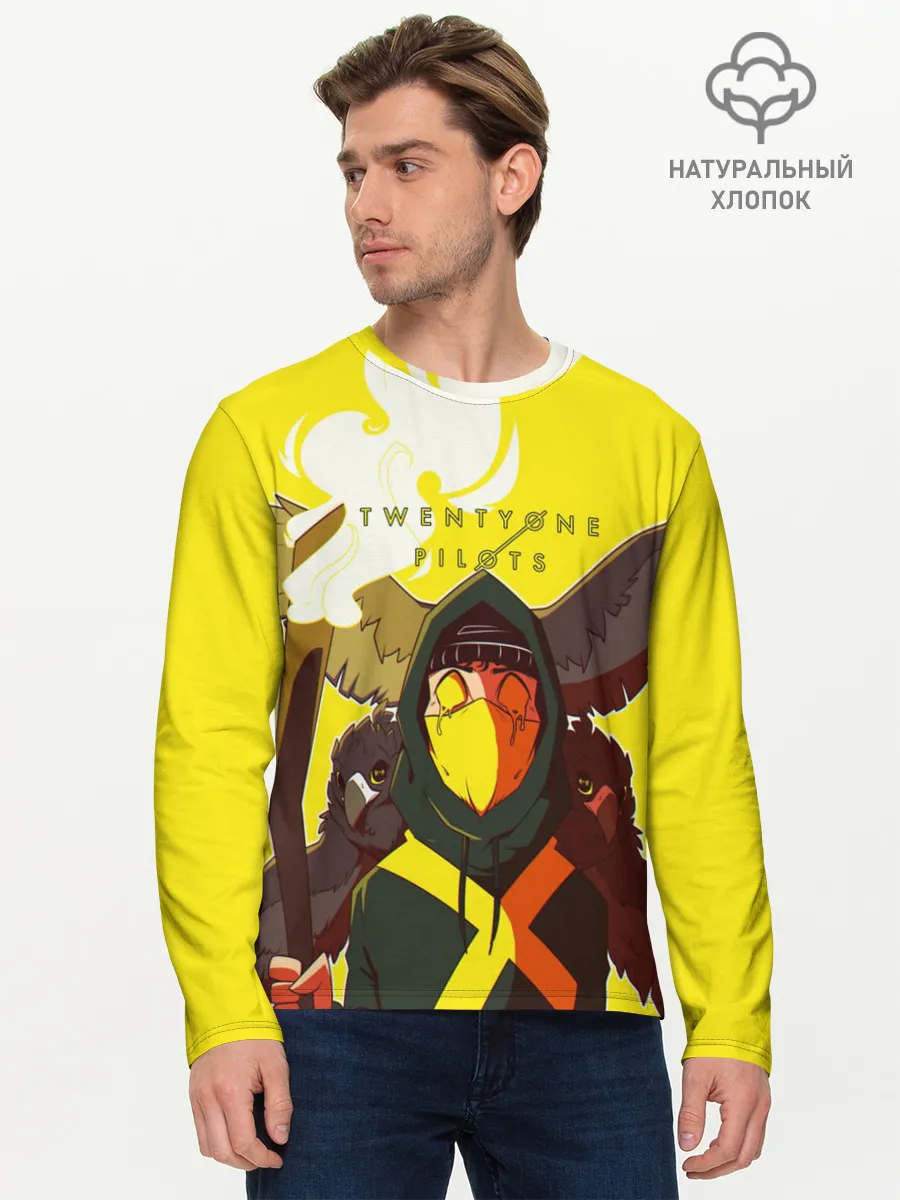 Мужской лонгслив базовый / Twenty one pilots