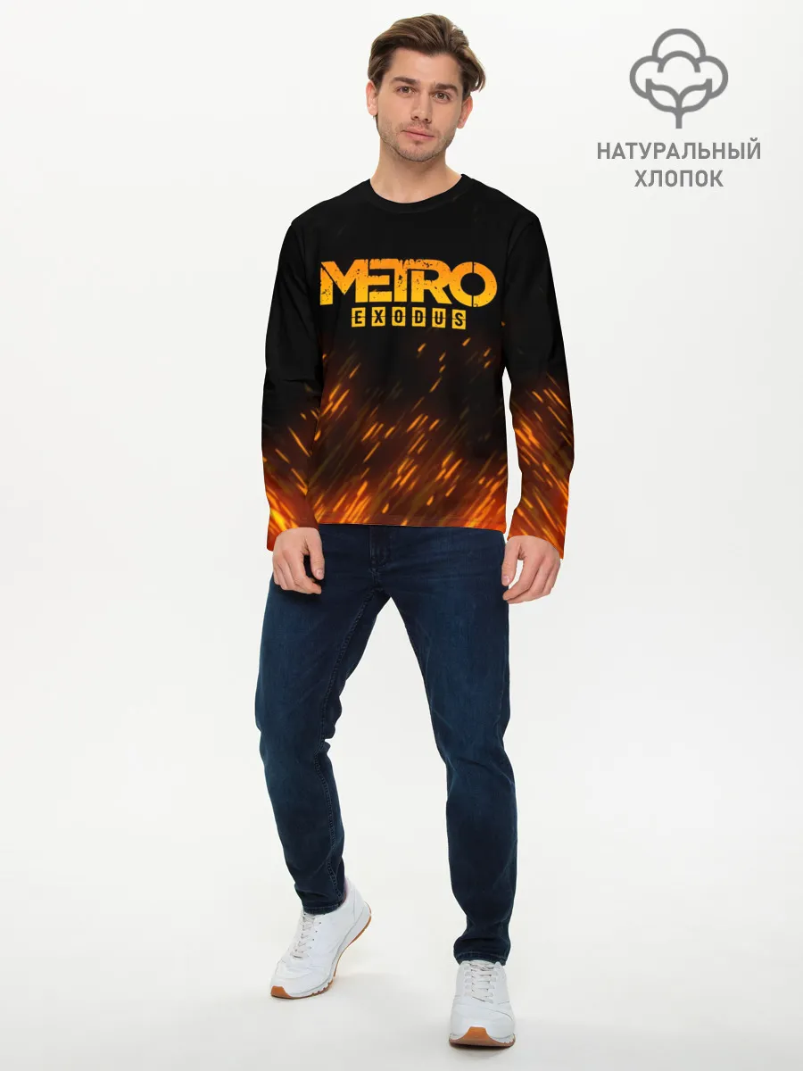 Мужской лонгслив базовый / METRO EXODUS
