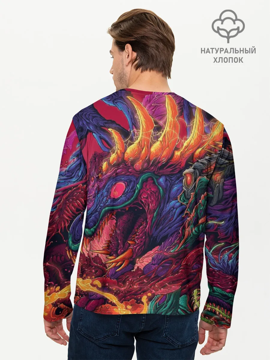 Мужской лонгслив базовый / HyperBEAST