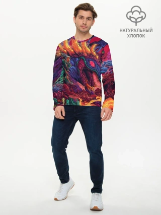 Мужской лонгслив базовый / HyperBEAST
