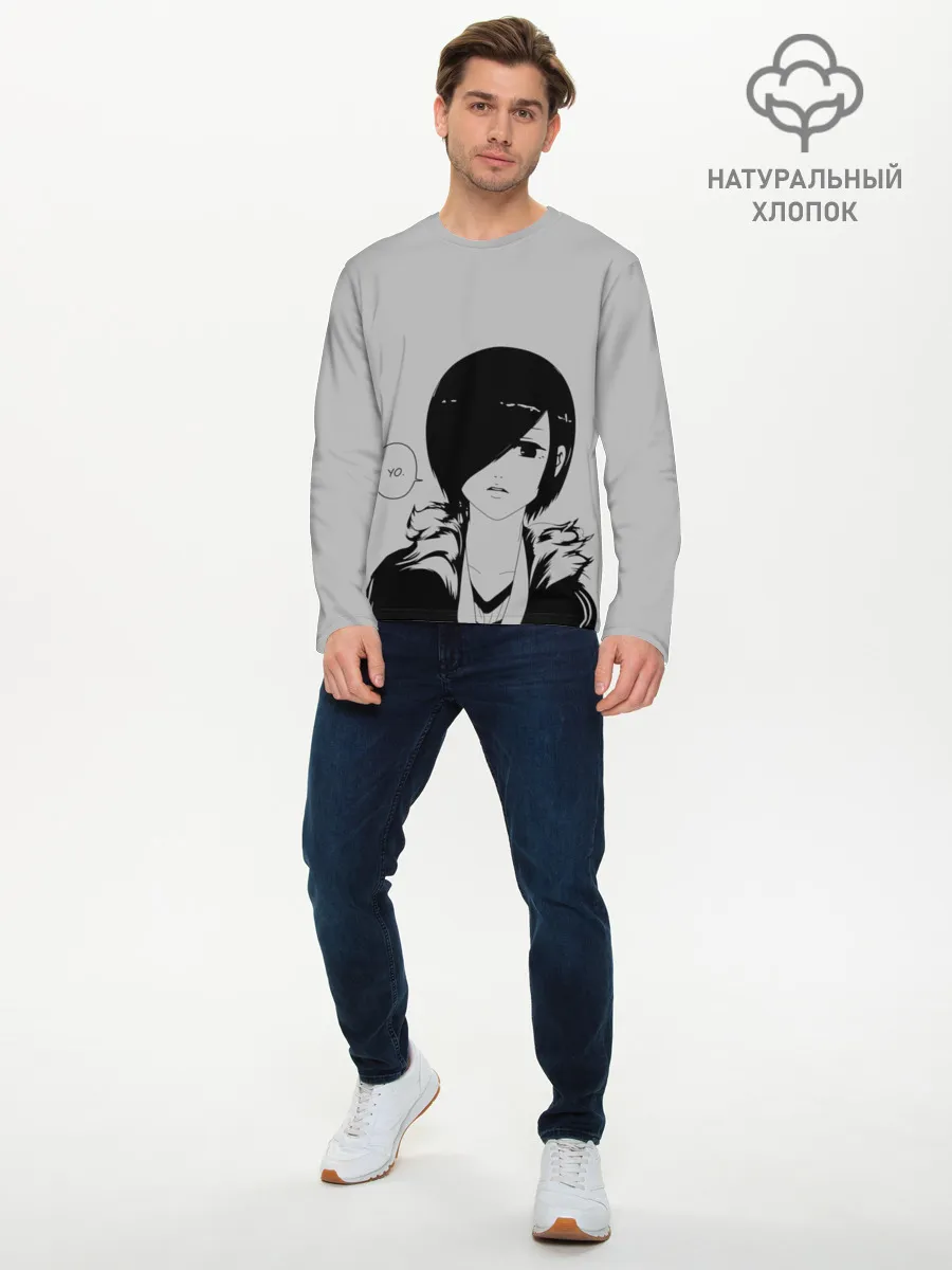 Мужской лонгслив базовый / Тоука