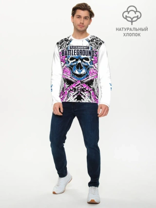 Мужской лонгслив базовый / PUBG