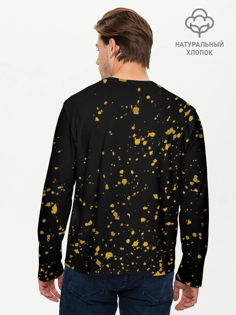 Мужской лонгслив базовый / Bumblebee