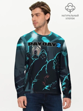 Мужской лонгслив базовый / Payday 2