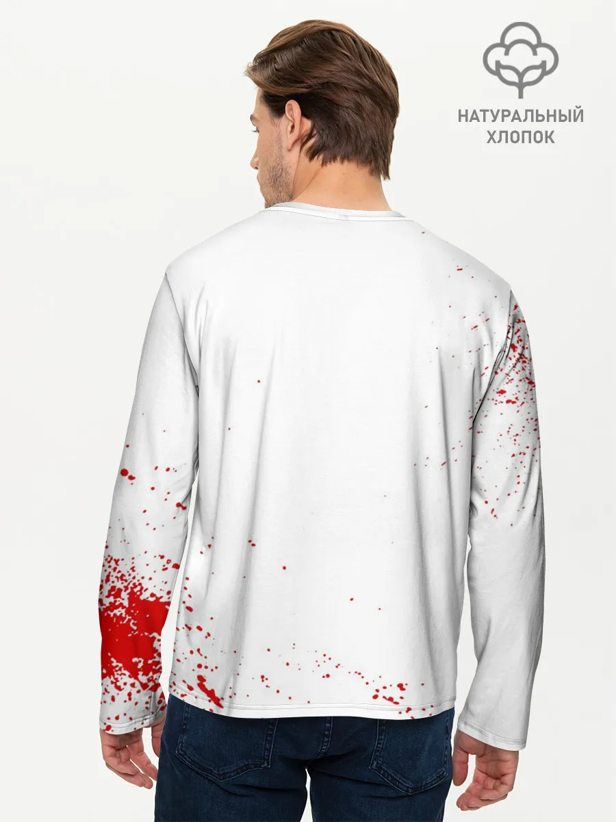 Мужской лонгслив базовый / Маска Убийцы Гоблинов