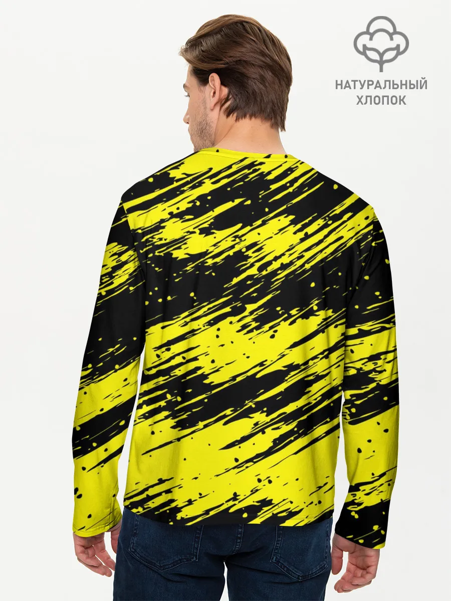 Мужской лонгслив базовый / Bumblebee
