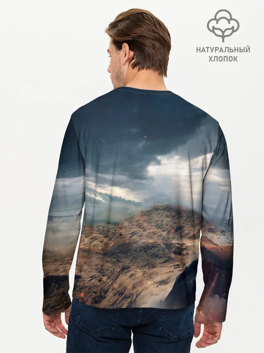 Мужской лонгслив базовый / Танк