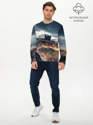 Мужской лонгслив базовый / Танк