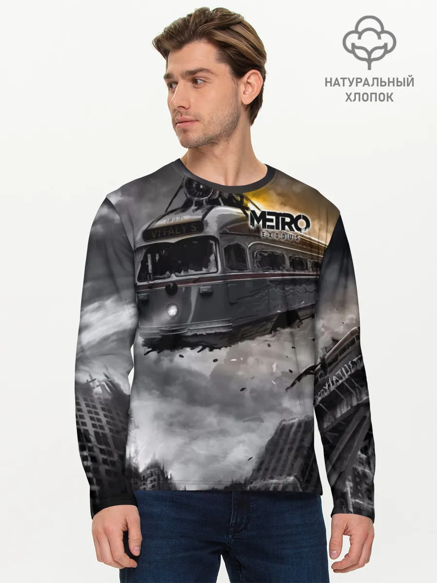Мужской лонгслив базовый / Metro Exodus