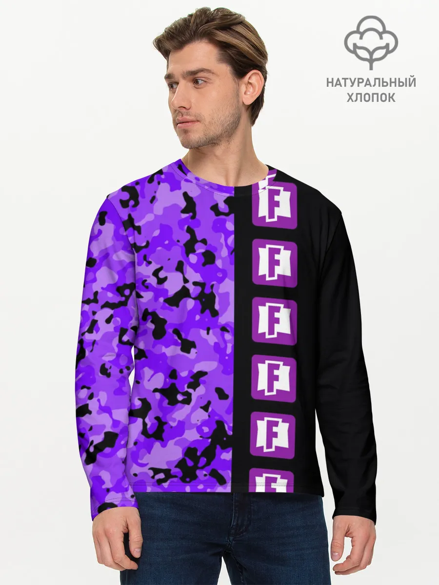 Мужской лонгслив базовый / Fortnite