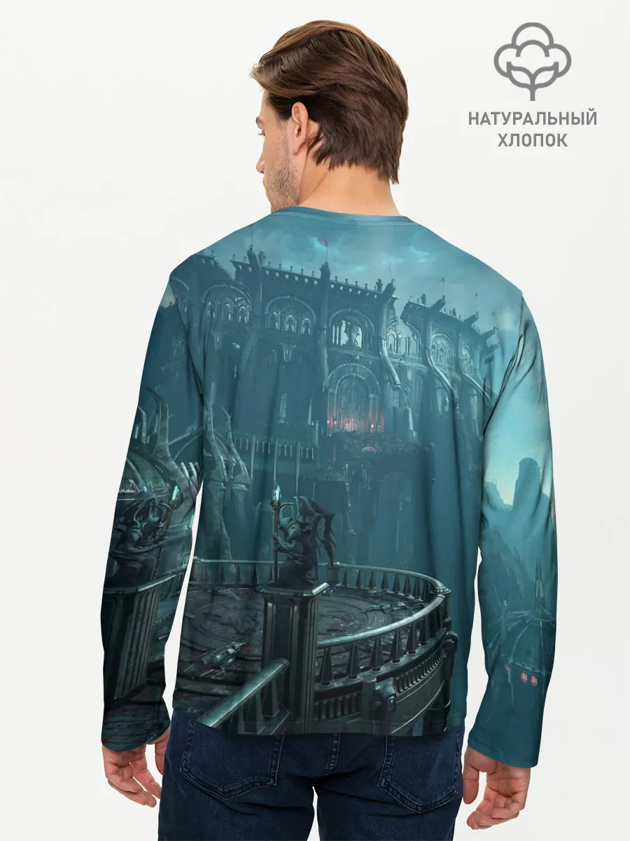 Мужской лонгслив базовый / Ведьмак 3: Дикая Охота