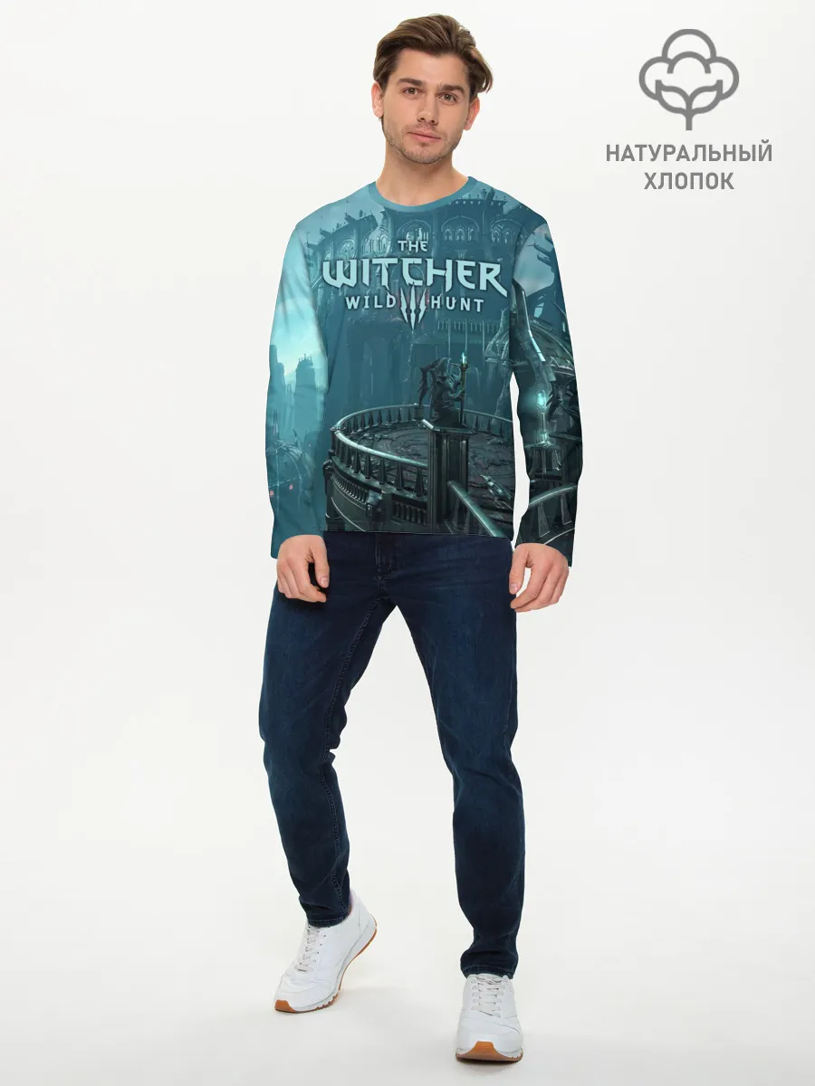 Мужской лонгслив базовый / Ведьмак 3: Дикая Охота