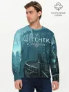 Мужской лонгслив базовый / Ведьмак 3: Дикая Охота